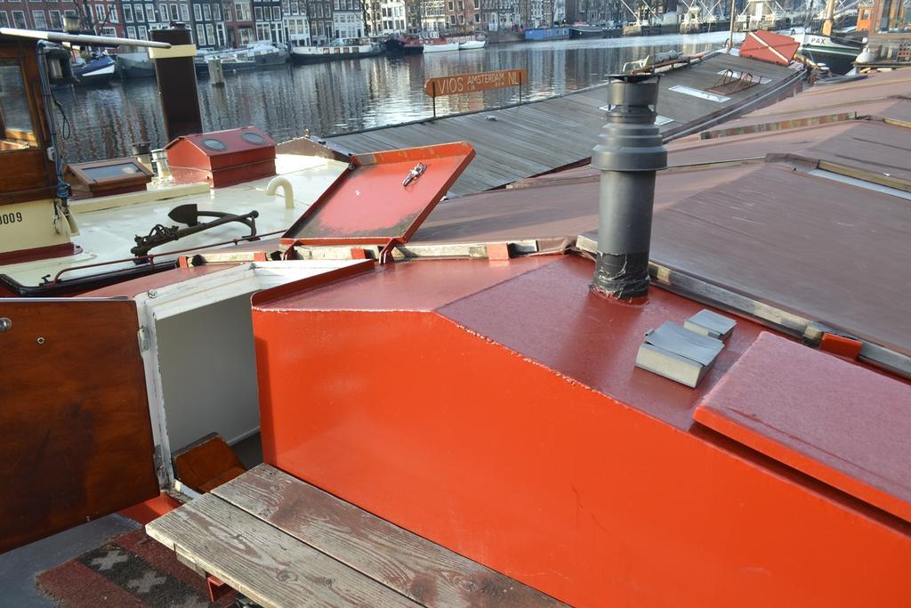 암스테르담 Houseboat Rose 아파트 외부 사진