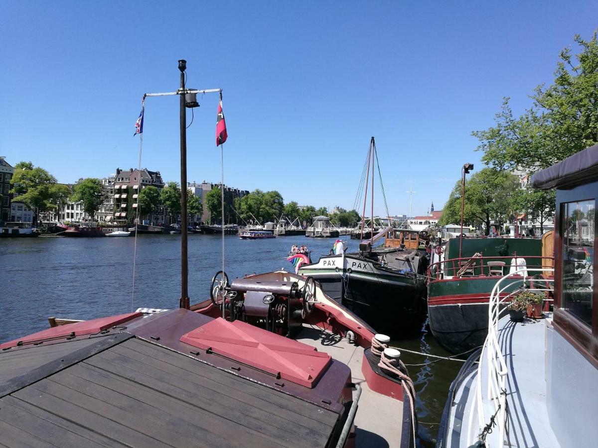 암스테르담 Houseboat Rose 아파트 외부 사진