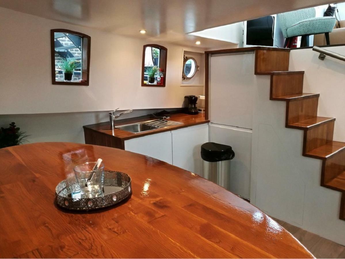 암스테르담 Houseboat Rose 아파트 외부 사진