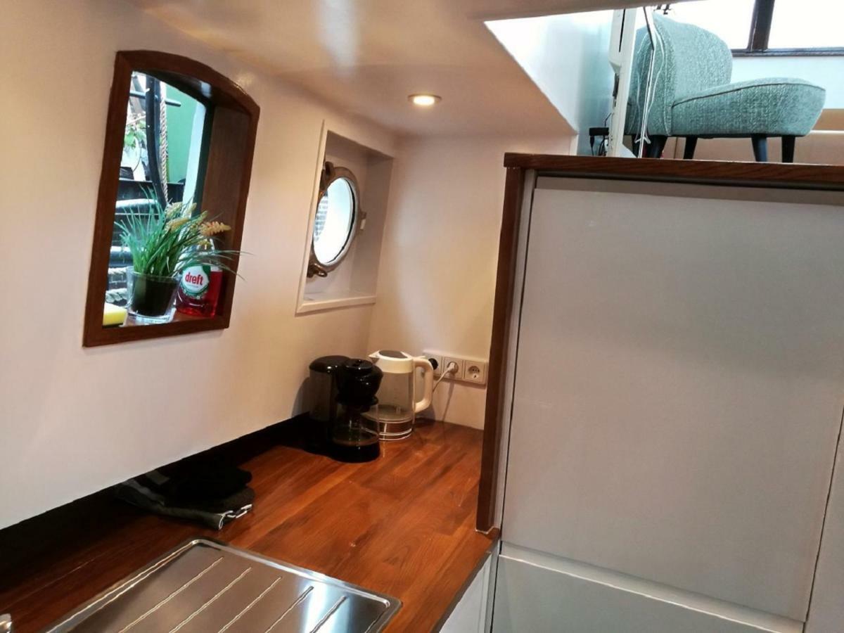 암스테르담 Houseboat Rose 아파트 외부 사진