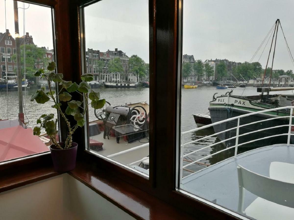 암스테르담 Houseboat Rose 아파트 외부 사진
